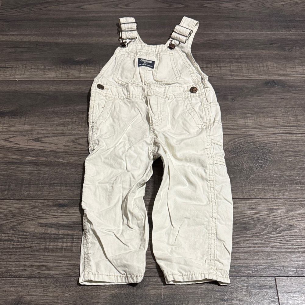 OshKosh B'gosh White Overalls